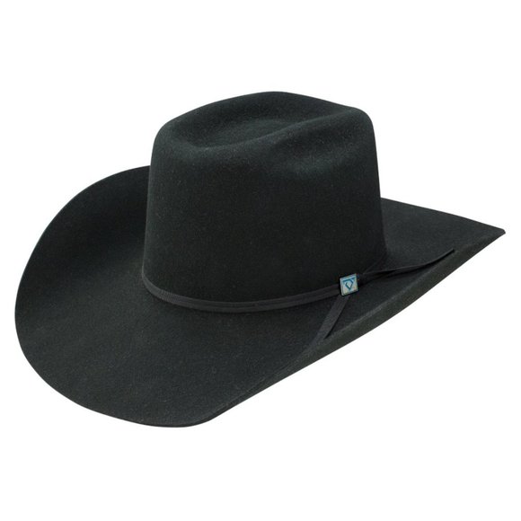 Resistol Cody Johnson Black Felt Cowboy Hat - 9th Round - Picture 1 of 1